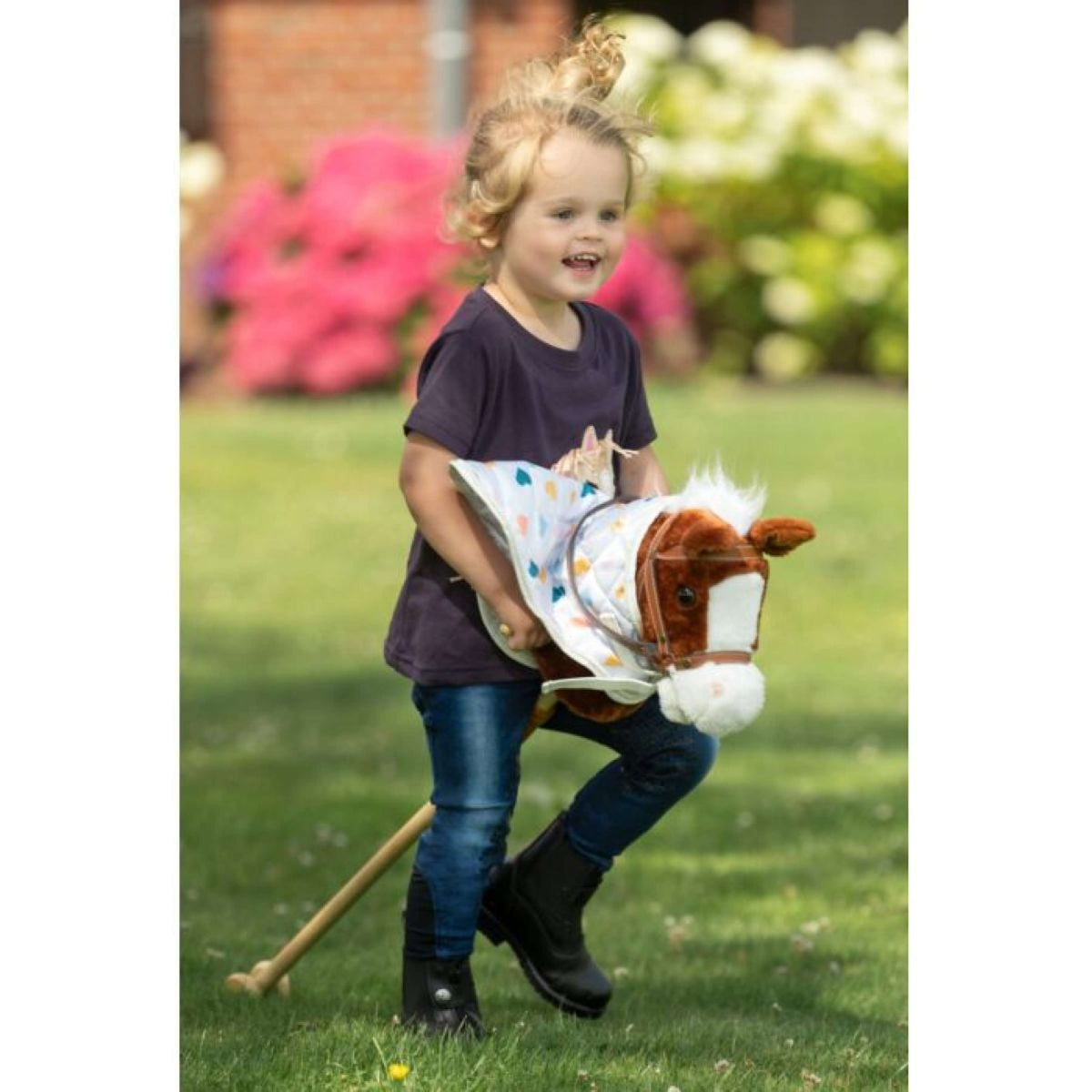 HKM Hobby Horse à Roulettes Bella Marron