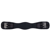 HKM Sangle de Dressage Memory Foam avec Élastique Noir