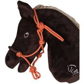 HKM Hobby Horsing Licol en Corde Orange