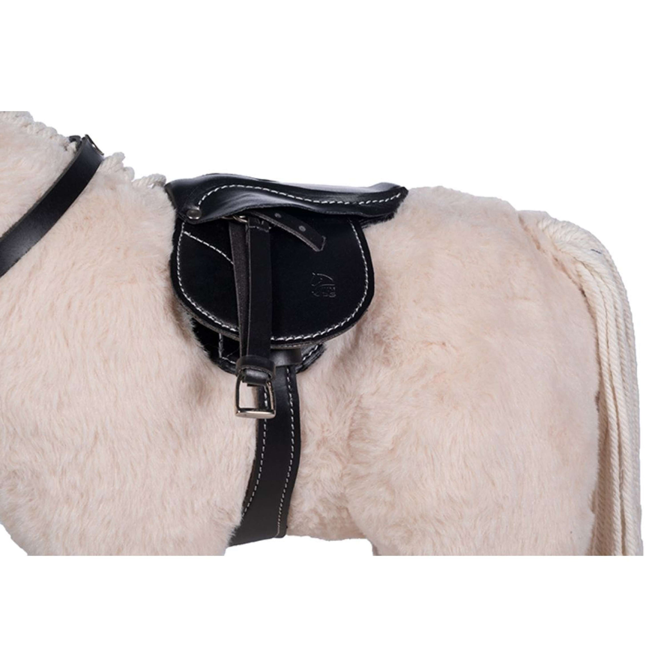 HKM Câlin Poney Ensemble de selle Noir HKM Câlin Poney Ensemble de selle Noir