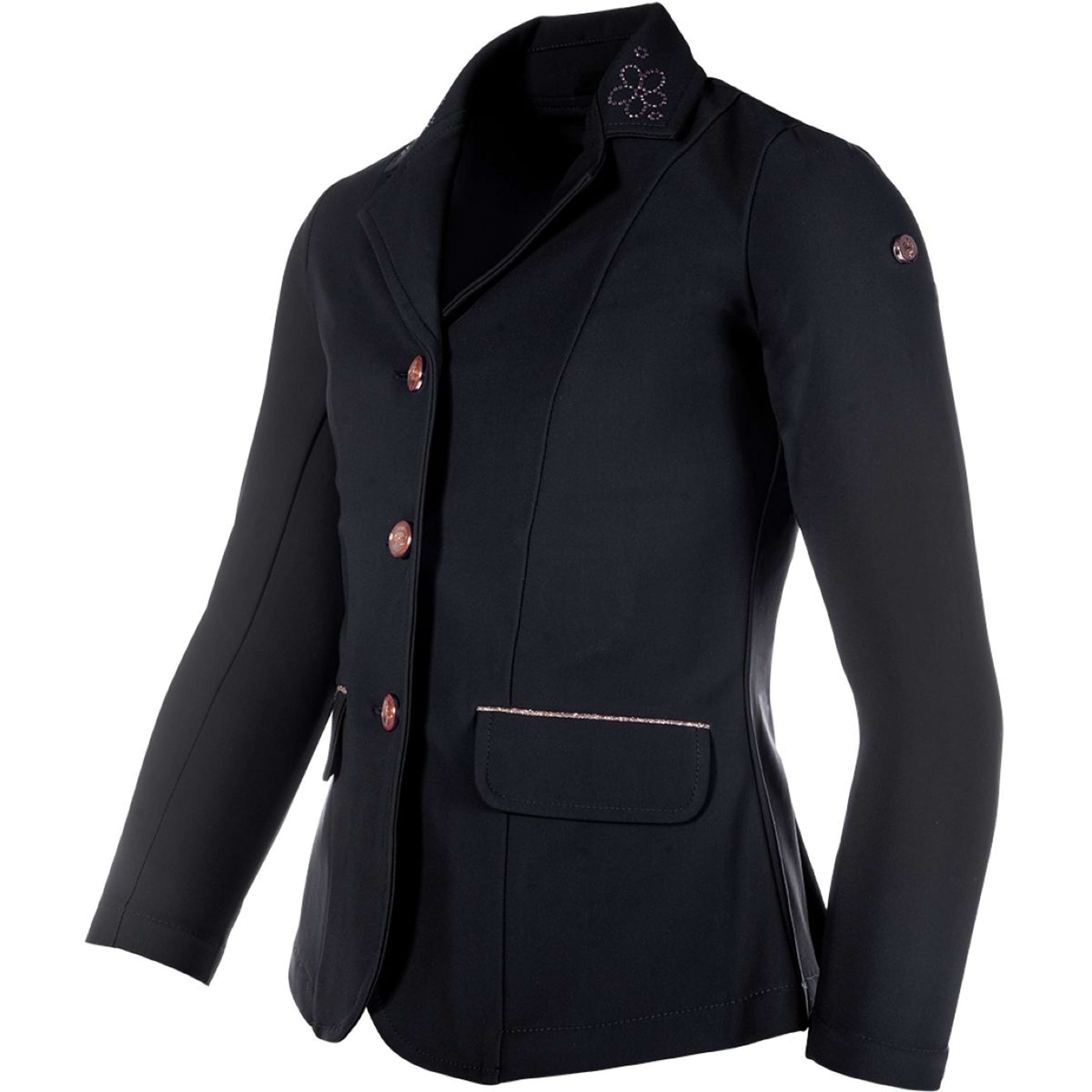 HKM Petite Veste de Concours Flora Enfants Noir HKM Petite Veste de Concours Flora Enfants Noir