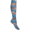 HKM Chaussettes d'Équitation Pony Club Bleu Fumeé