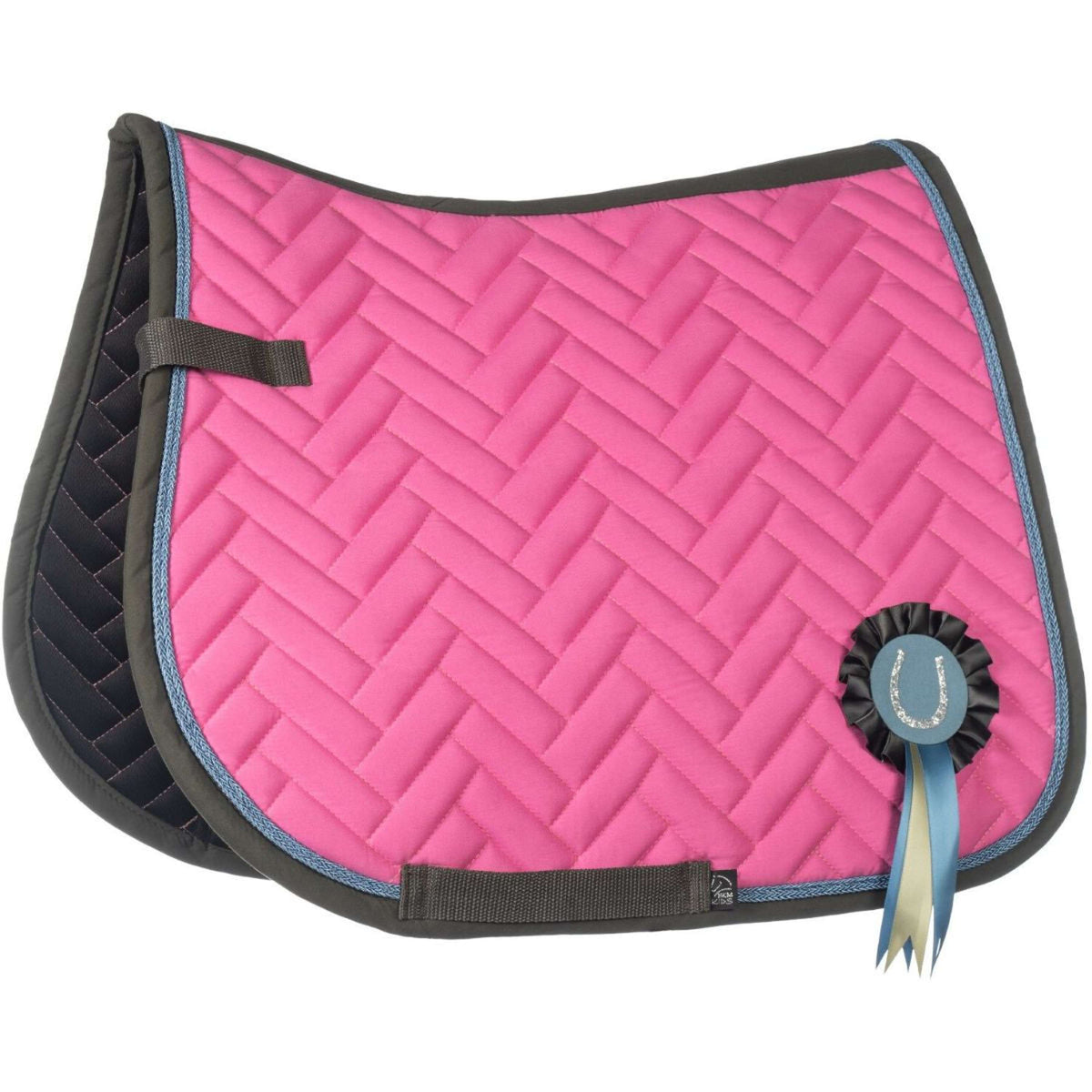 HKM Tapis de Selle Nele Polyvalent Rose