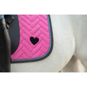 HKM Tapis de Selle Nele Polyvalent Rose