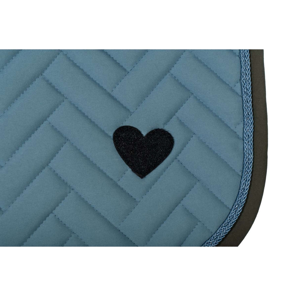 HKM Tapis de Selle Nele Polyvalent Bleu Fumeé