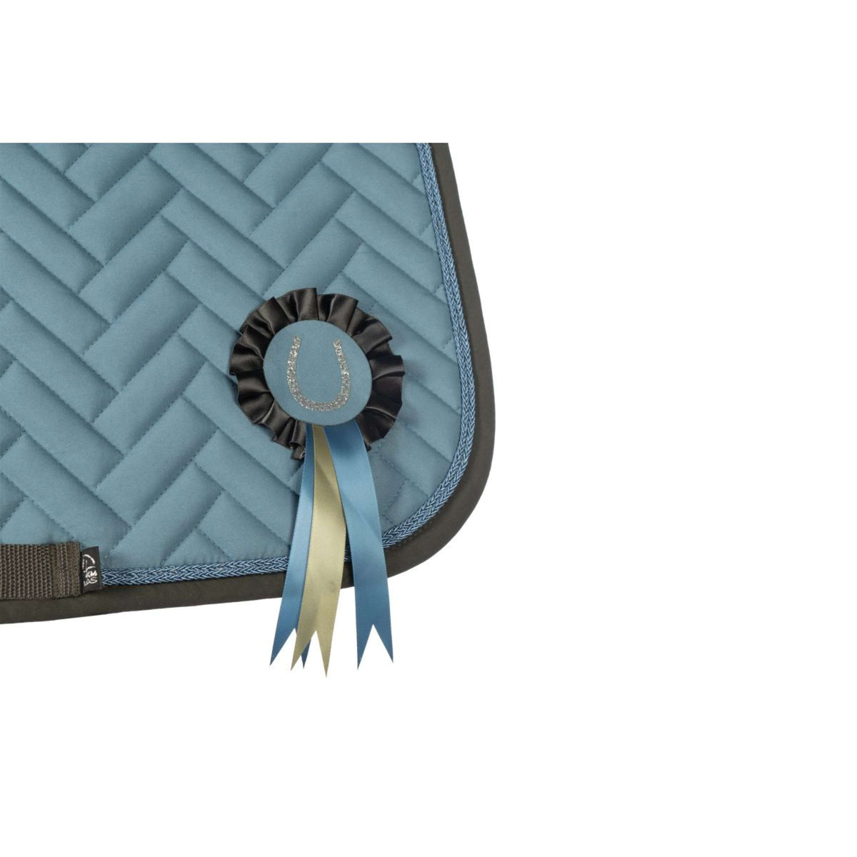 HKM Tapis de Selle Nele Dressage Bleu Fumeé