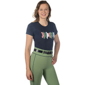 HKM T-Shirt Mirror Bleu foncé