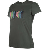 HKM T-Shirt Mirror Gris Vert