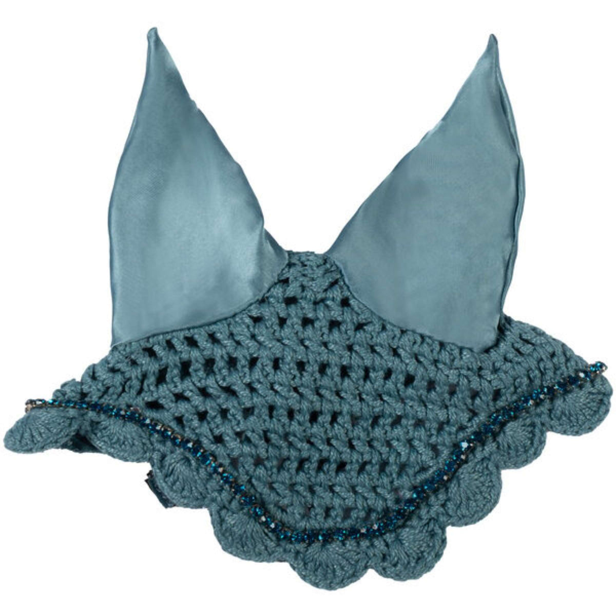 HKM Hobby Horsing Bonnet Anti-Mouches Premium Turqouise