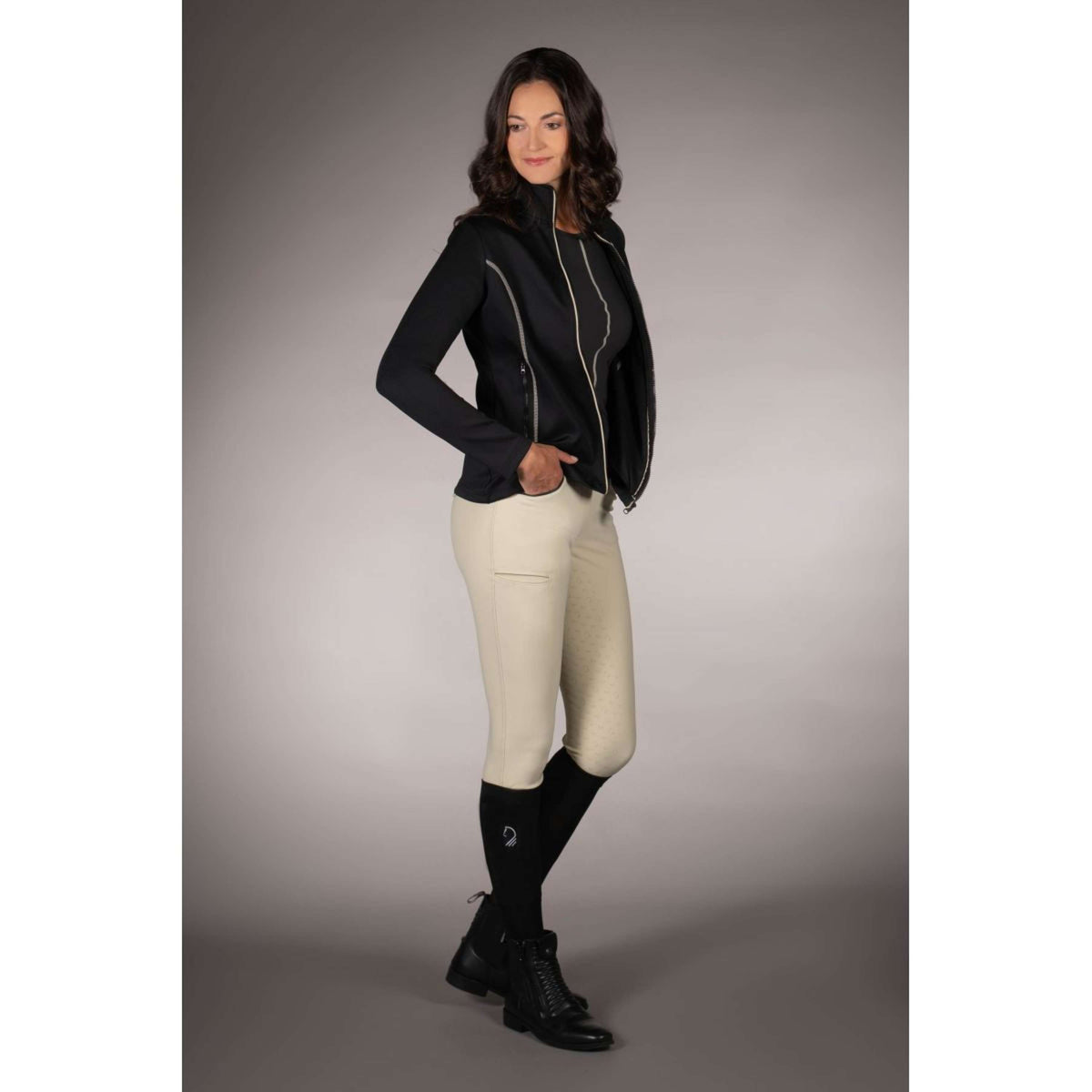 Lauria Garrelli Veste Polaire Limone Noir