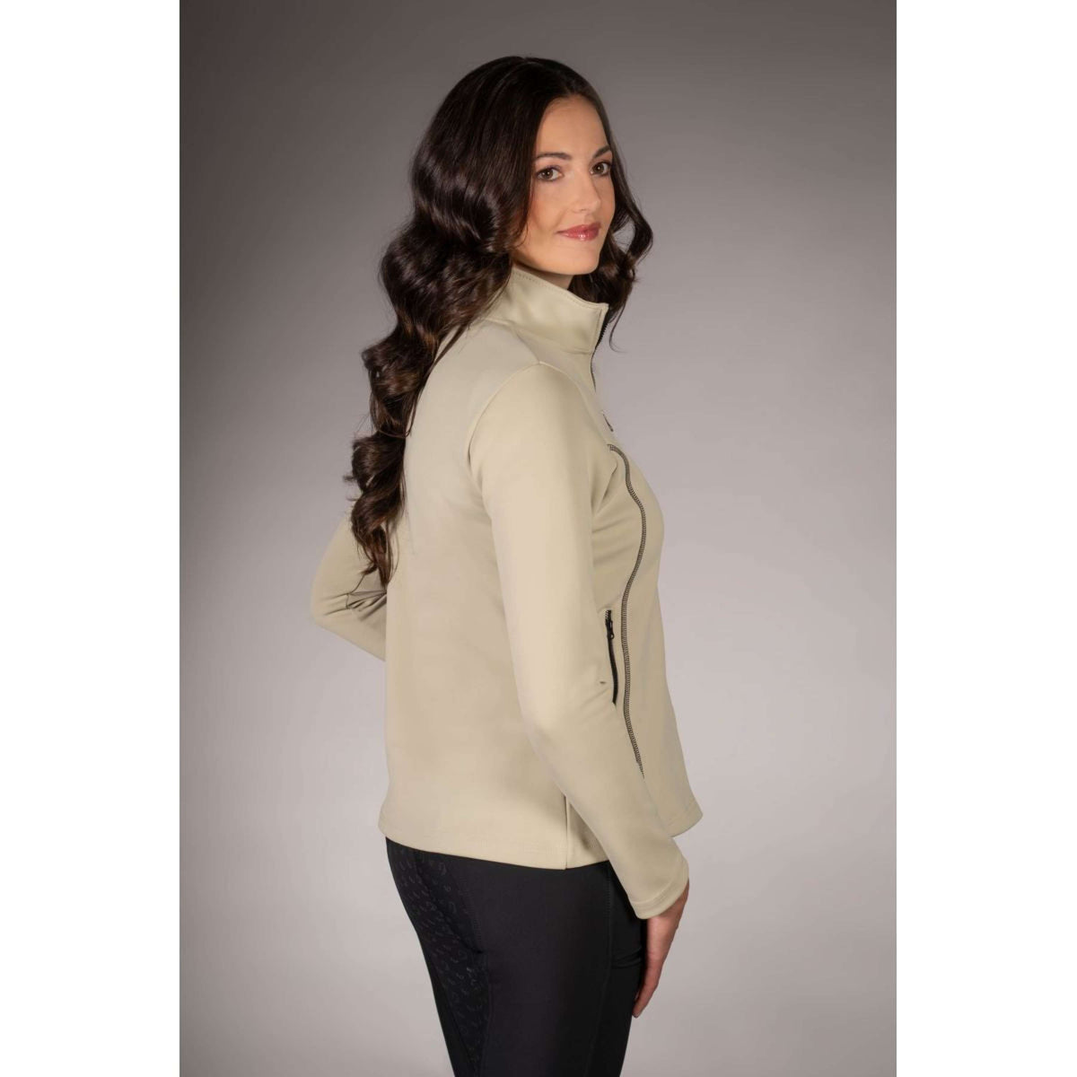 Lauria Garrelli Veste Polaire Limone Gris/Beige