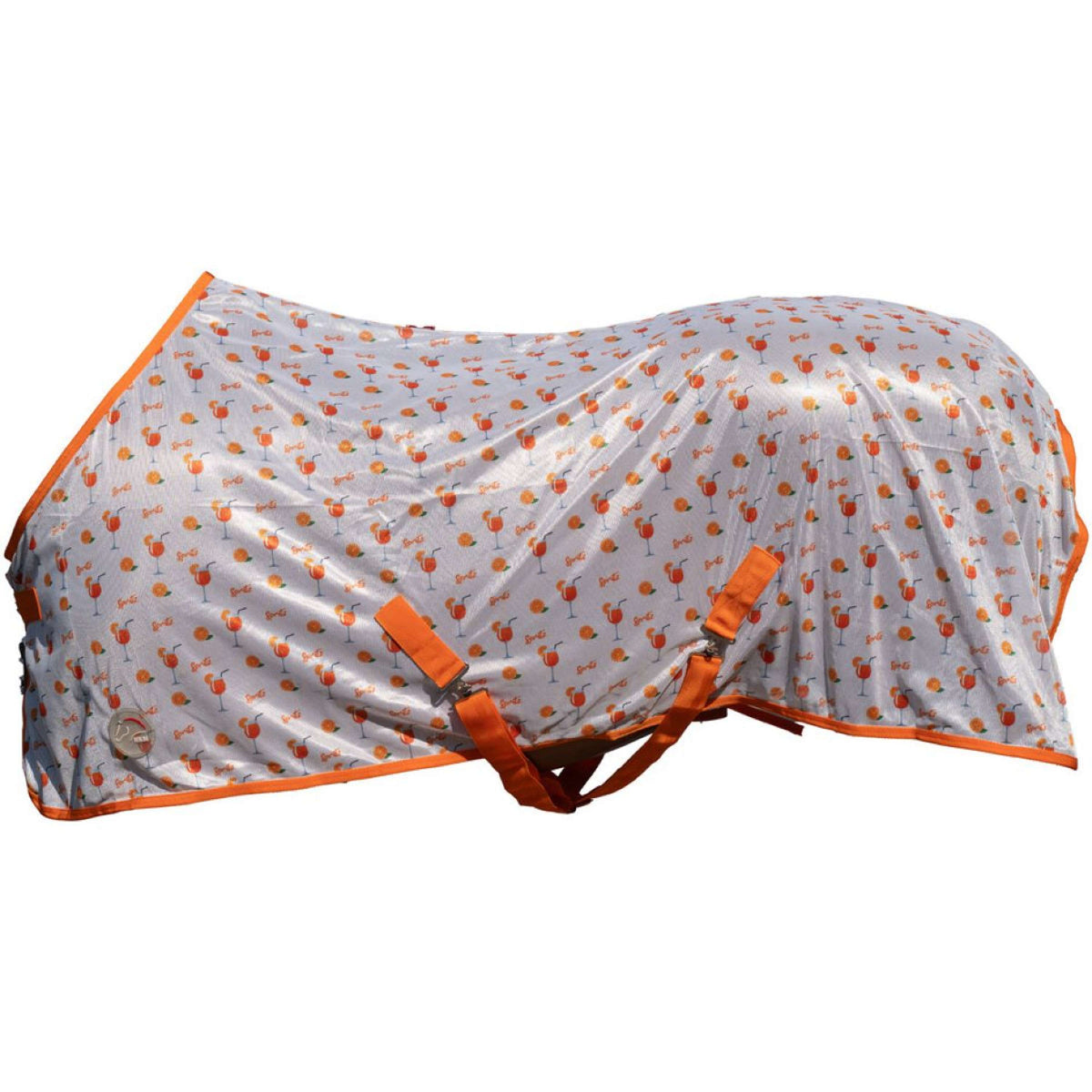HKM Couverture Anti-Mouches Splash Orange