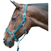HKM Ensemble Licol Crystal Souple Rembourrage Petrol/marine