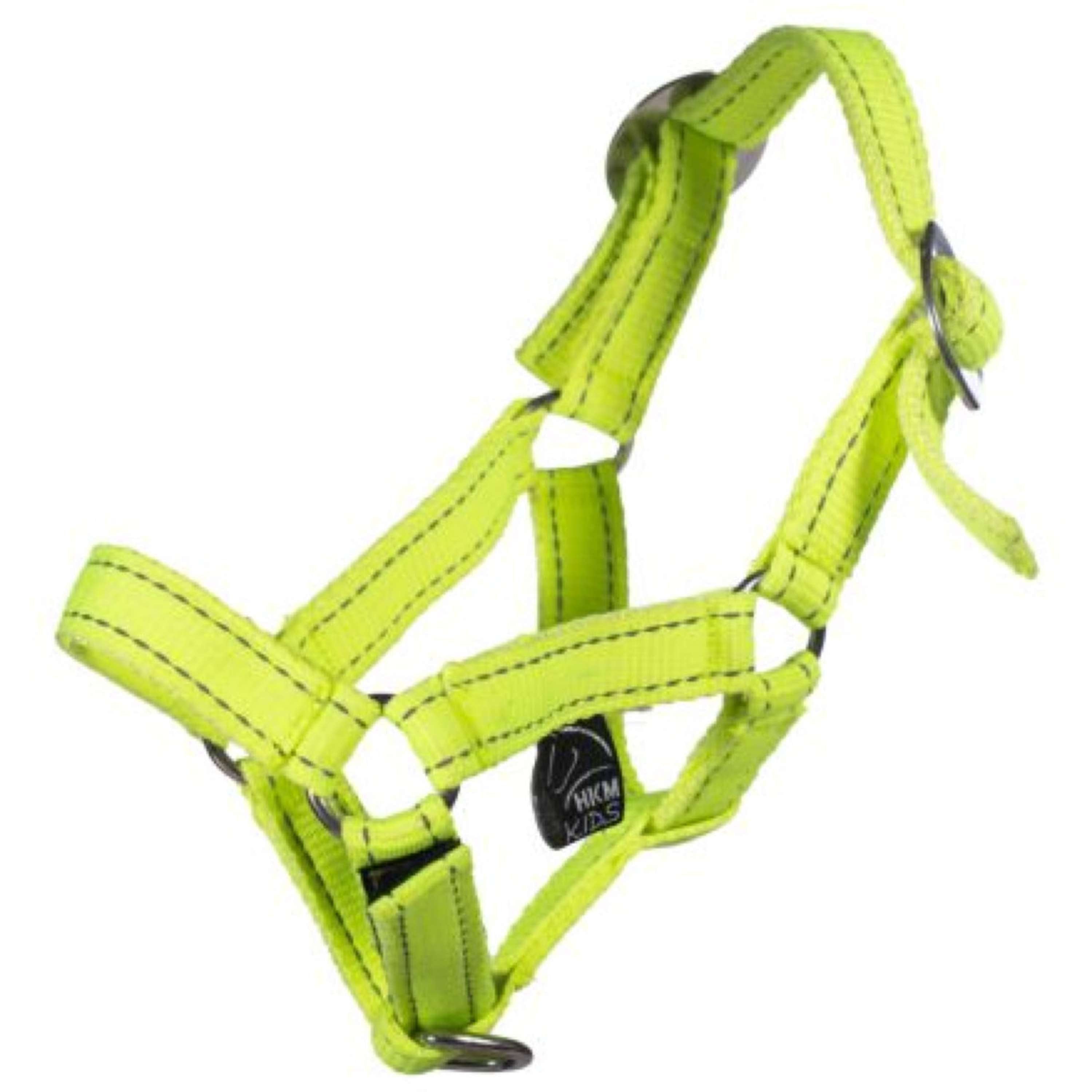 HKM Hobby Horsing Licol Reflective Néon Jaune