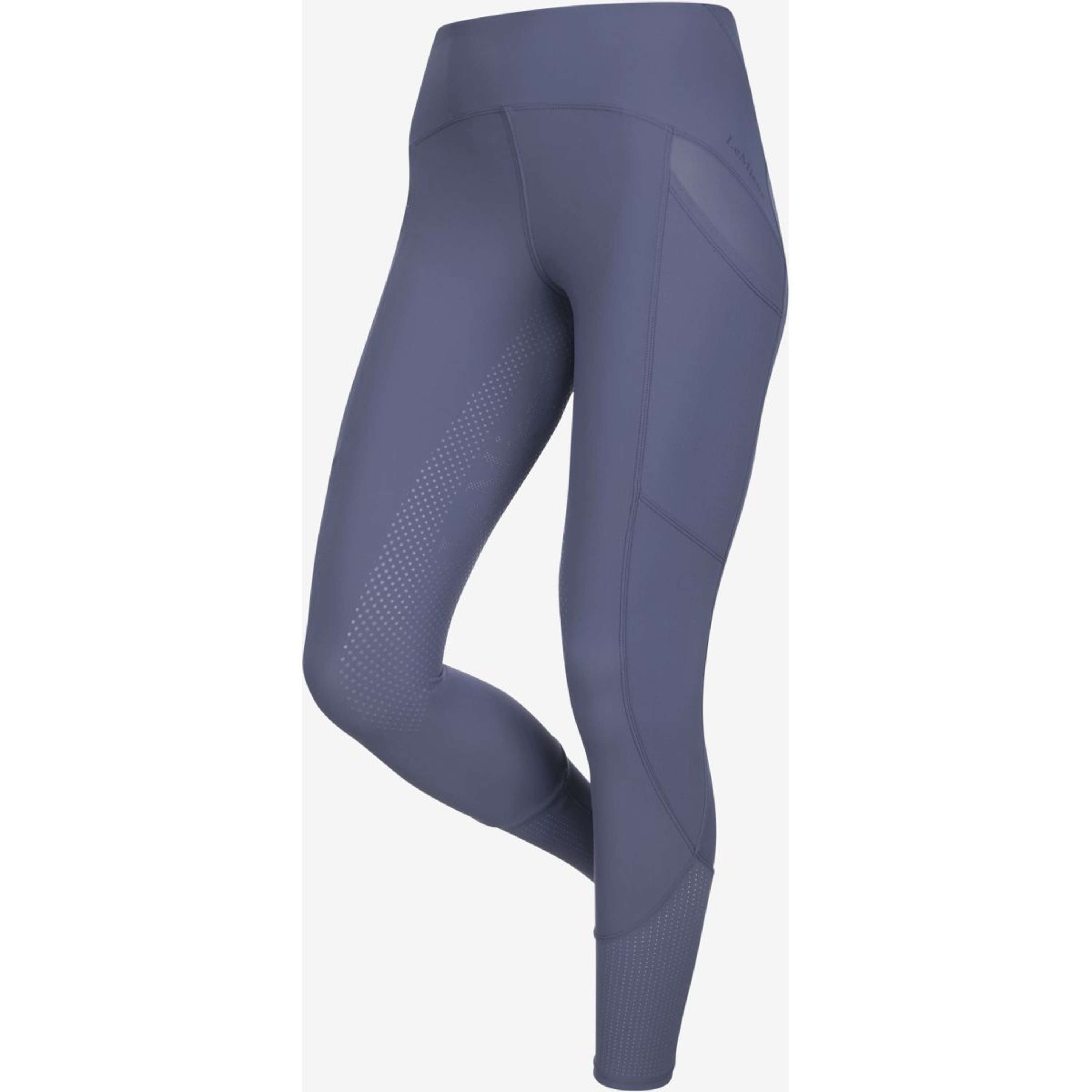 LeMieux Legging d'Équitation Airflow Full Grip Shadow