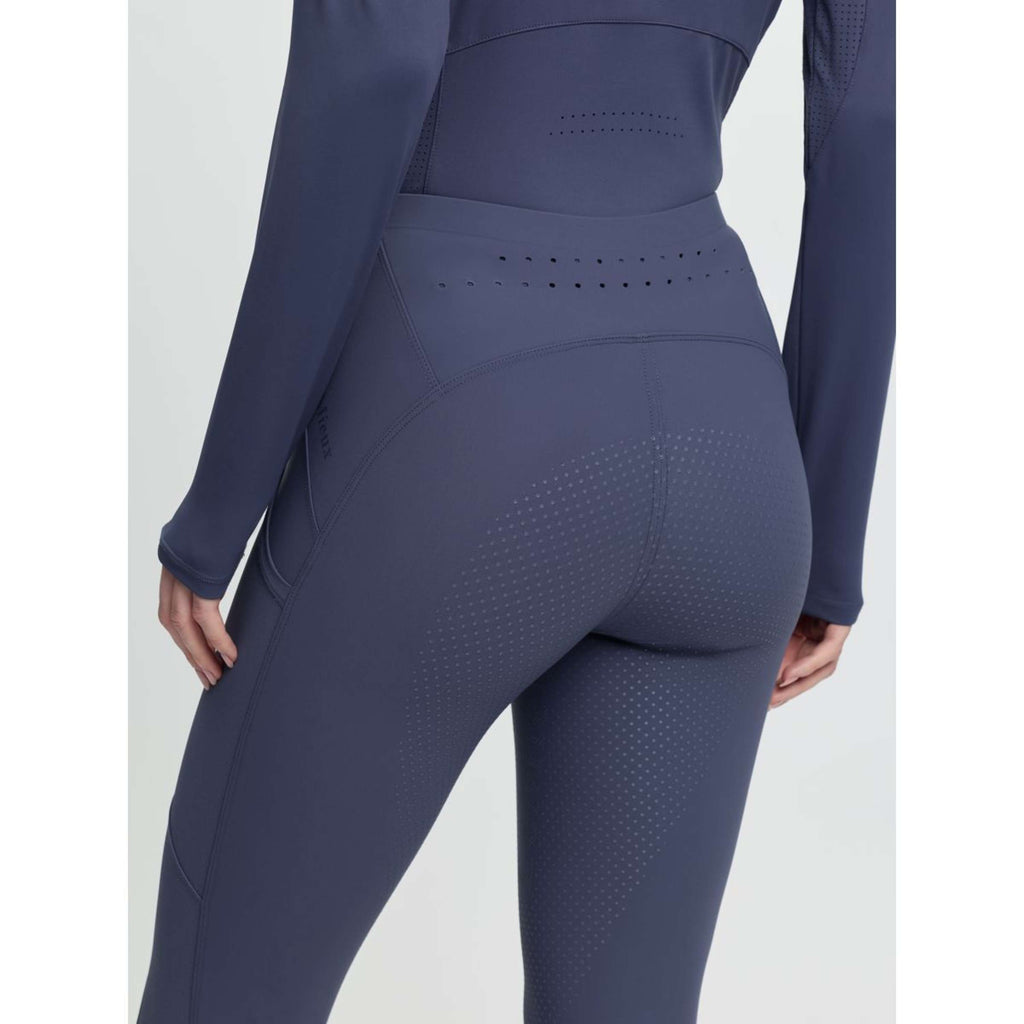 LeMieux Legging d'Équitation Airflow Full Grip Shadow