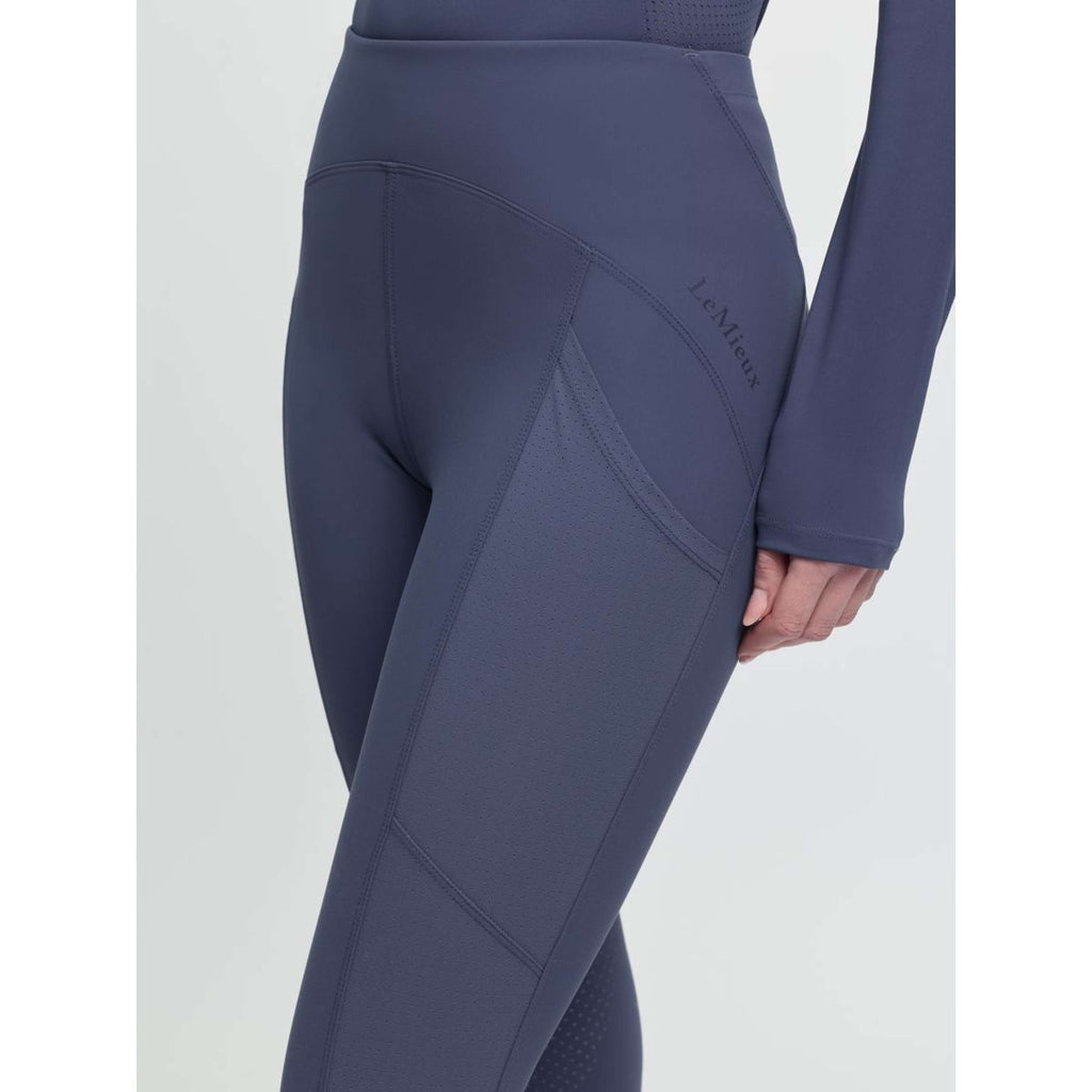LeMieux Legging d'Équitation Airflow Full Grip Shadow