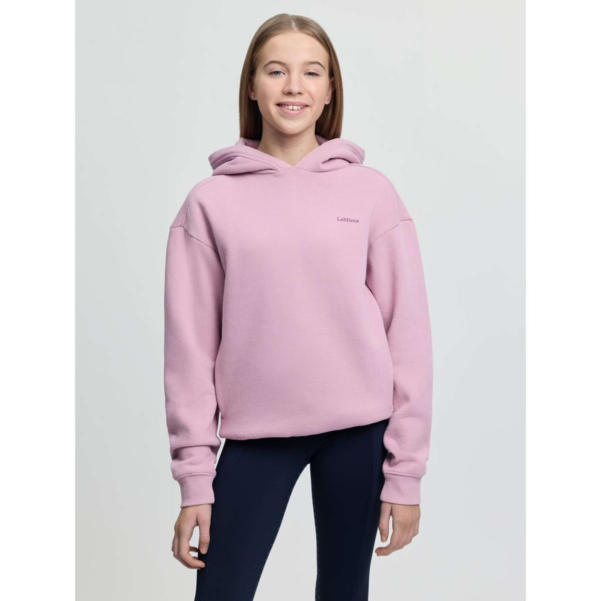 LeMieux Pull col Hoodie Young Rider Sia Fondant