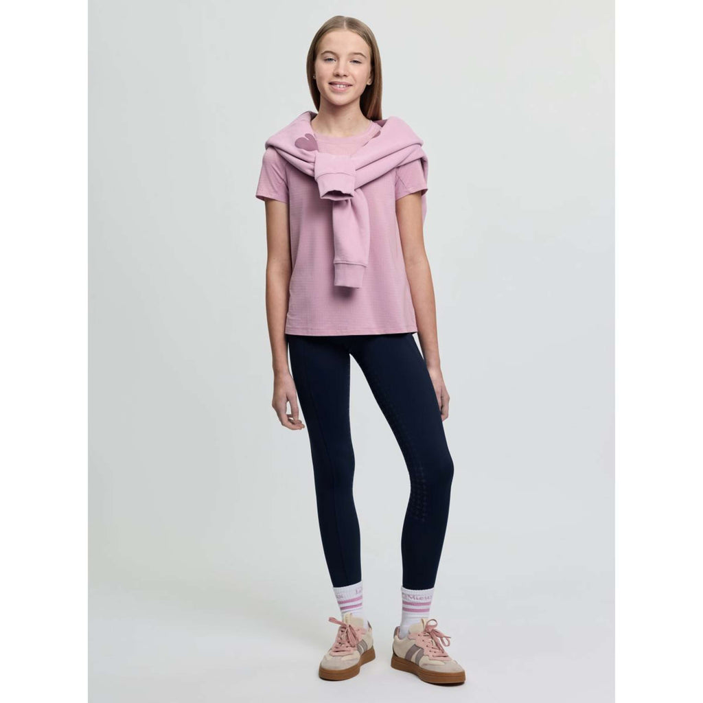 LeMieux Pull col Hoodie Young Rider Sia Fondant