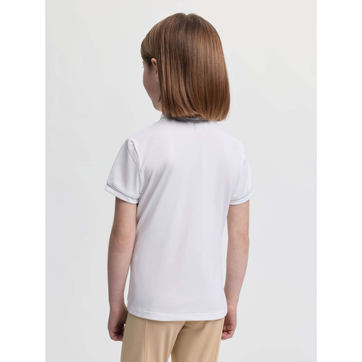 LeMieux T-shirt de Concours Mini Bella Blanc