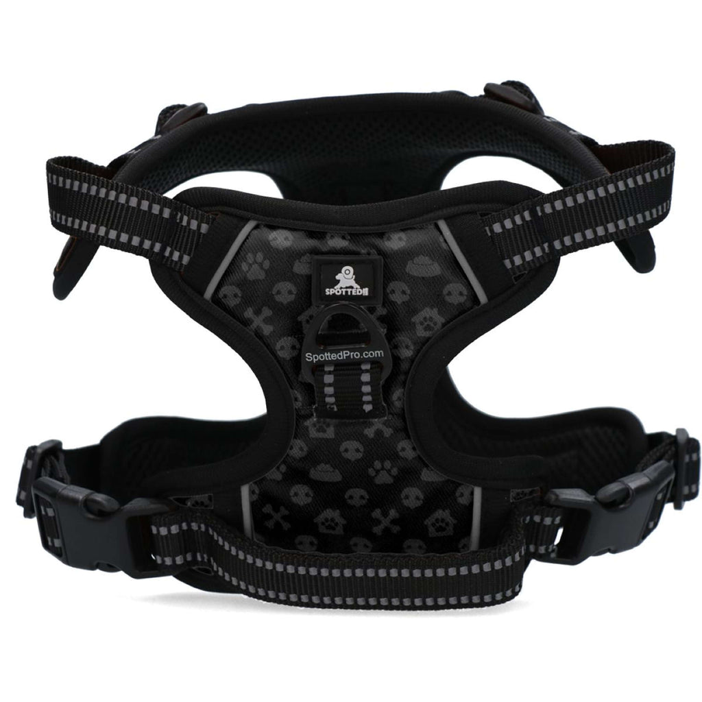 Spotted Pro! Harnais pour Chien Anthracite