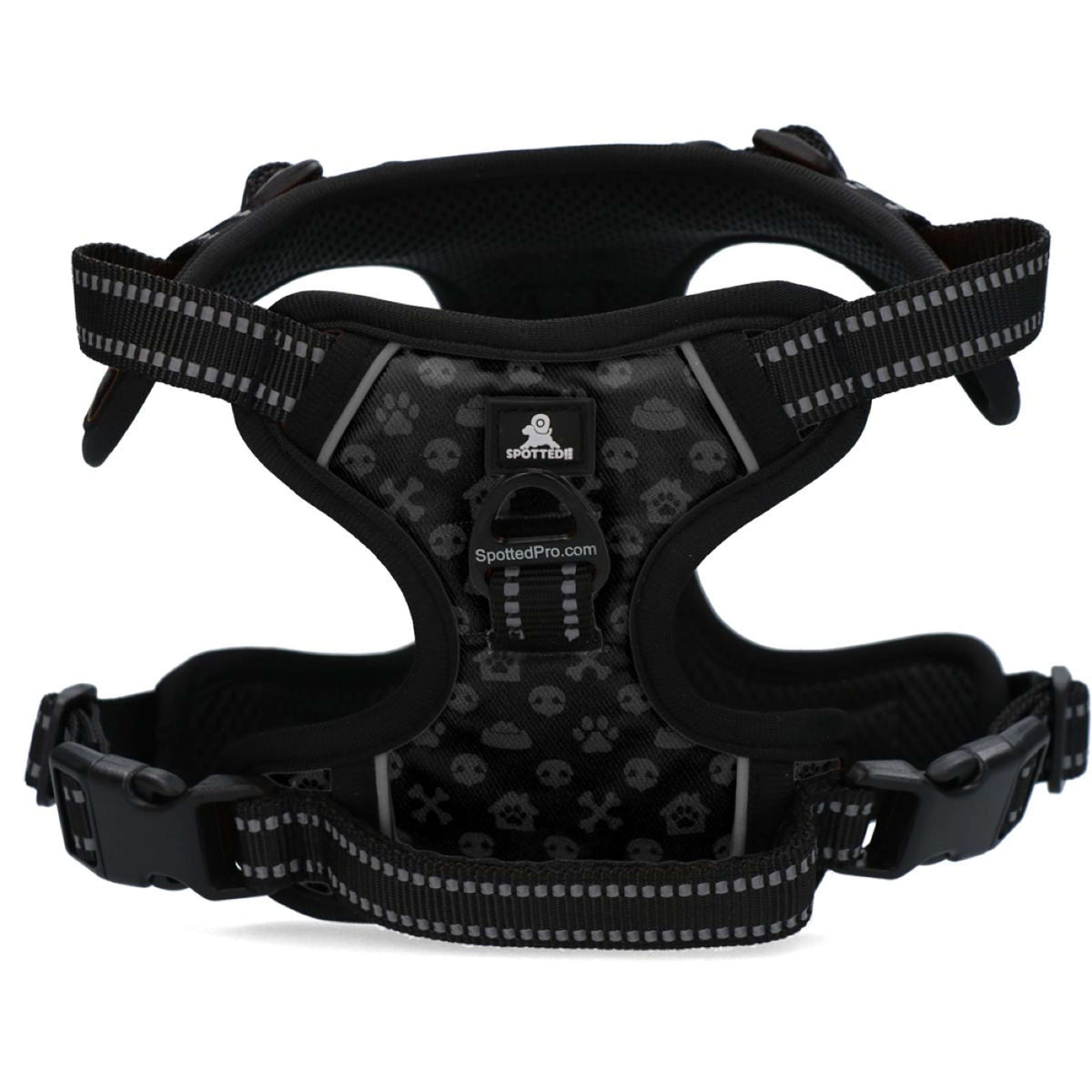 Spotted Pro! Harnais pour Chien Anthracite