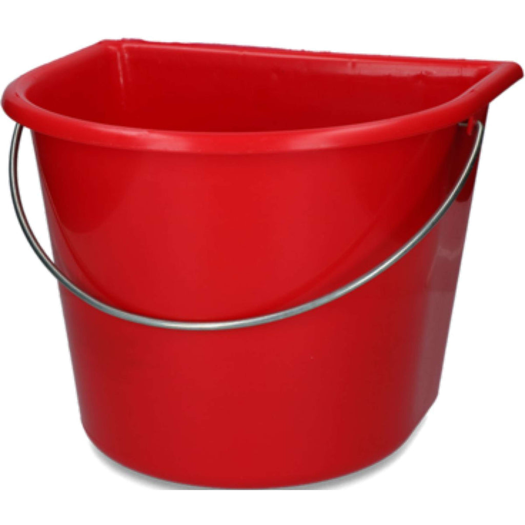 Agradi Seau avec Côté plat Rouge