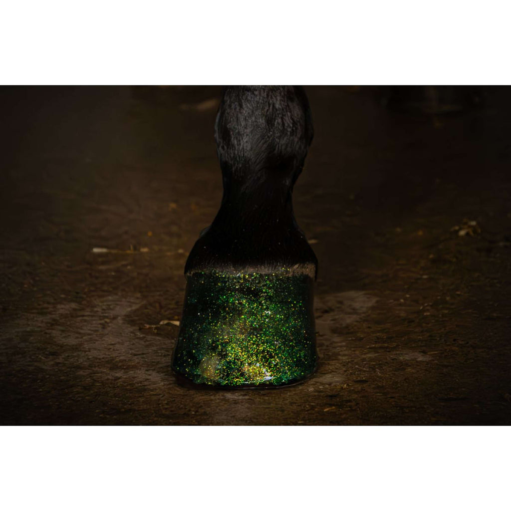 Excellent Hoof Polish Hi Gloss Glitter Turquoise