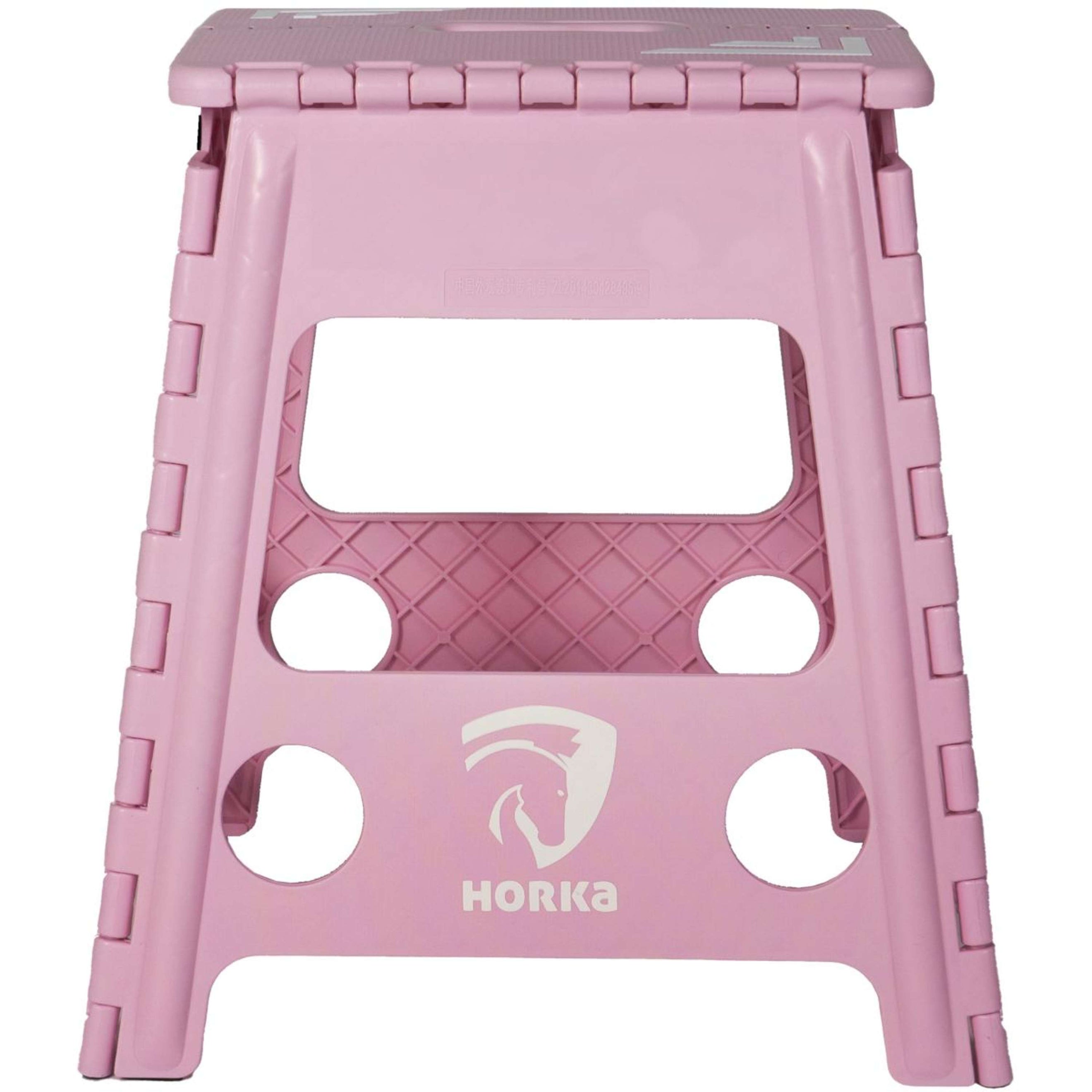 HORKA Tabouret/Marche-Pied Get Up Pliant Rose HORKA Tabouret/Marche-Pied Get Up Pliant Rose