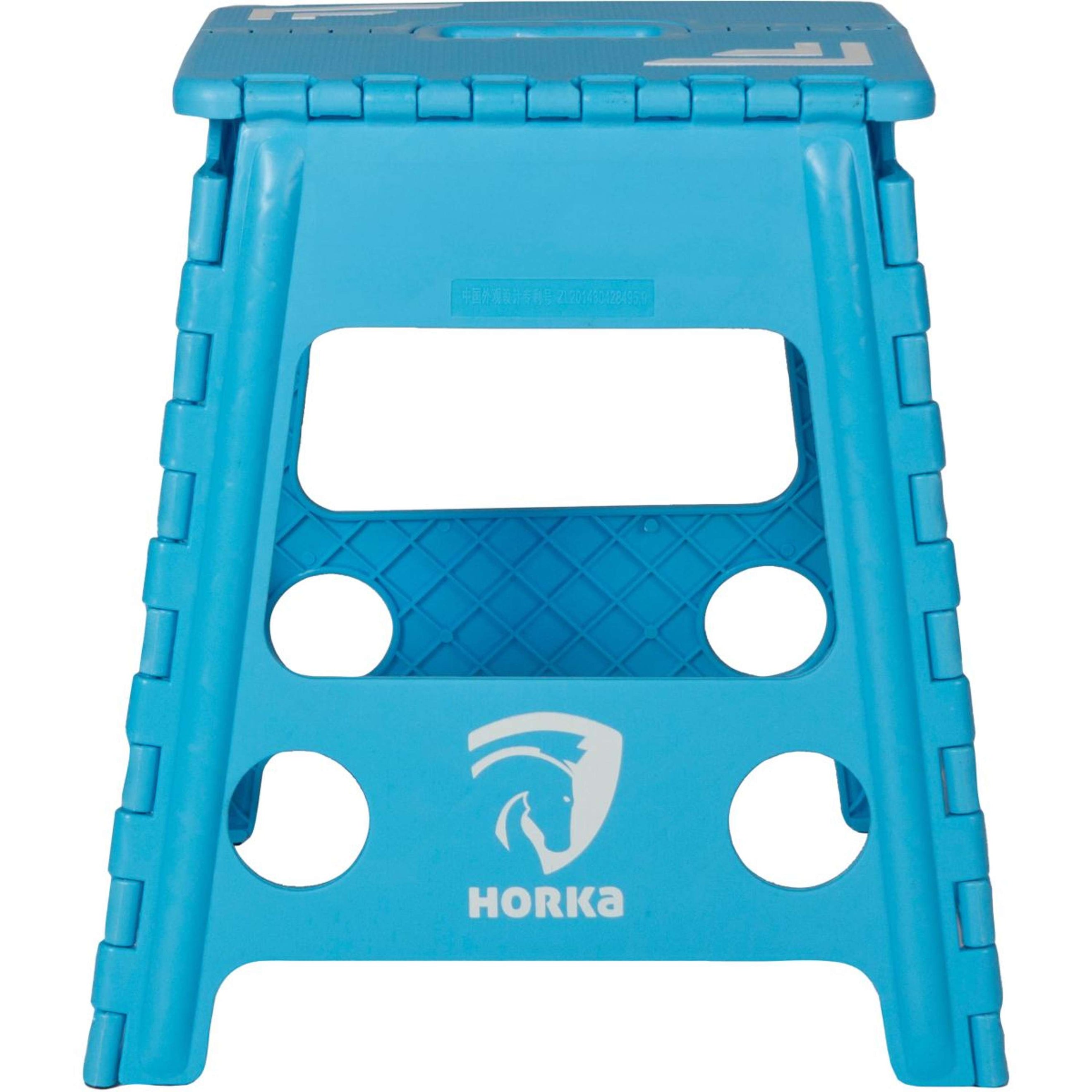 HORKA Tabouret/Marche-Pied Get Up Pliant Bleu Clair HORKA Tabouret/Marche-Pied Get Up Pliant Bleu Clair