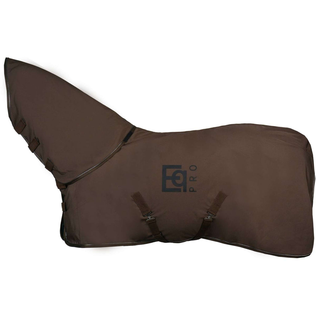 EQPRO Couverture Softshell avec Col Enroulable Chocolat