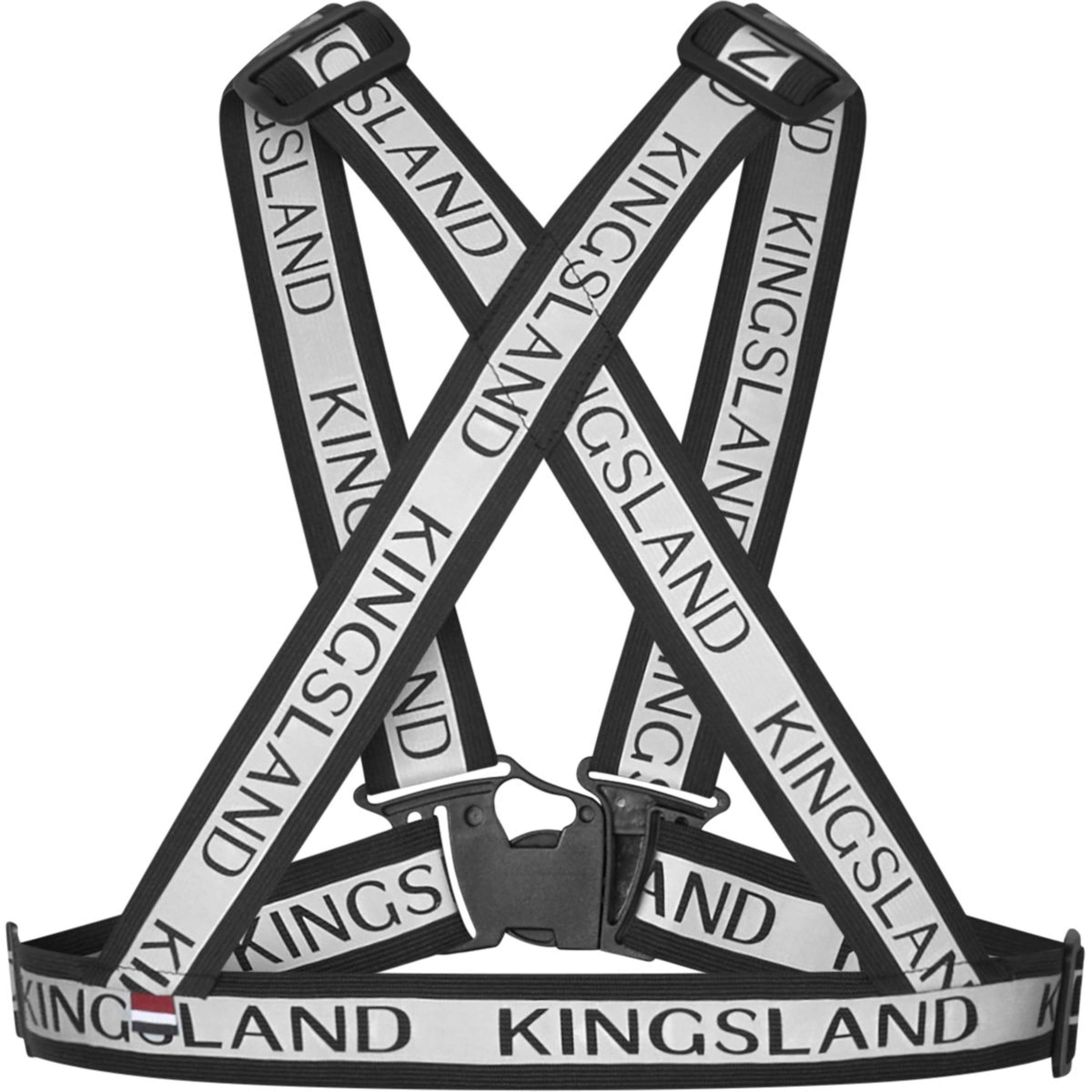 Kingsland Gilet de Sécurité Classic Réflexion Noir