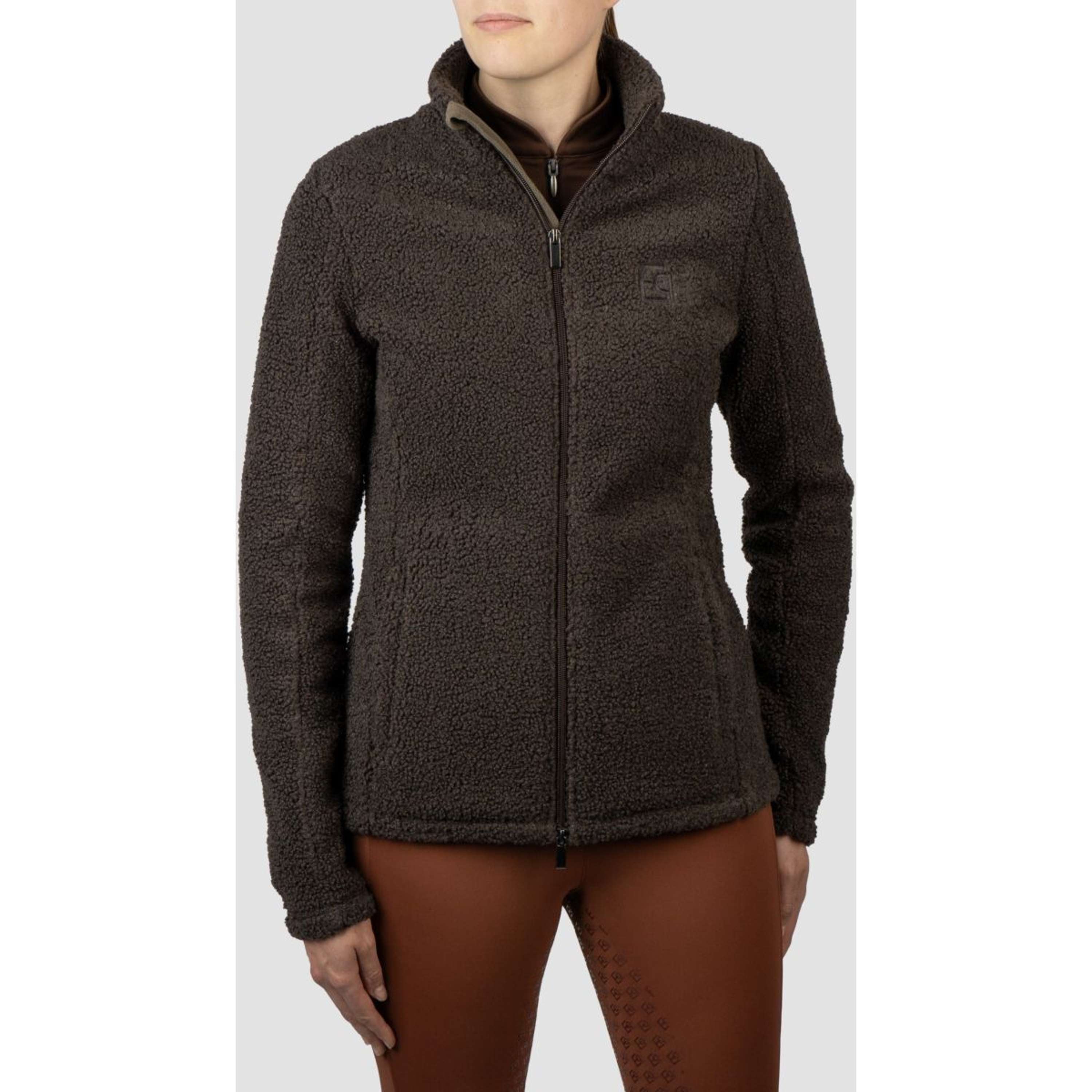 EQPRO Gilet Teddy Francesca Chocolat