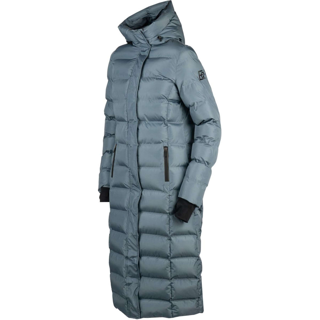 EQPRO Manteau Matelassé Long Eloise Blue Mist