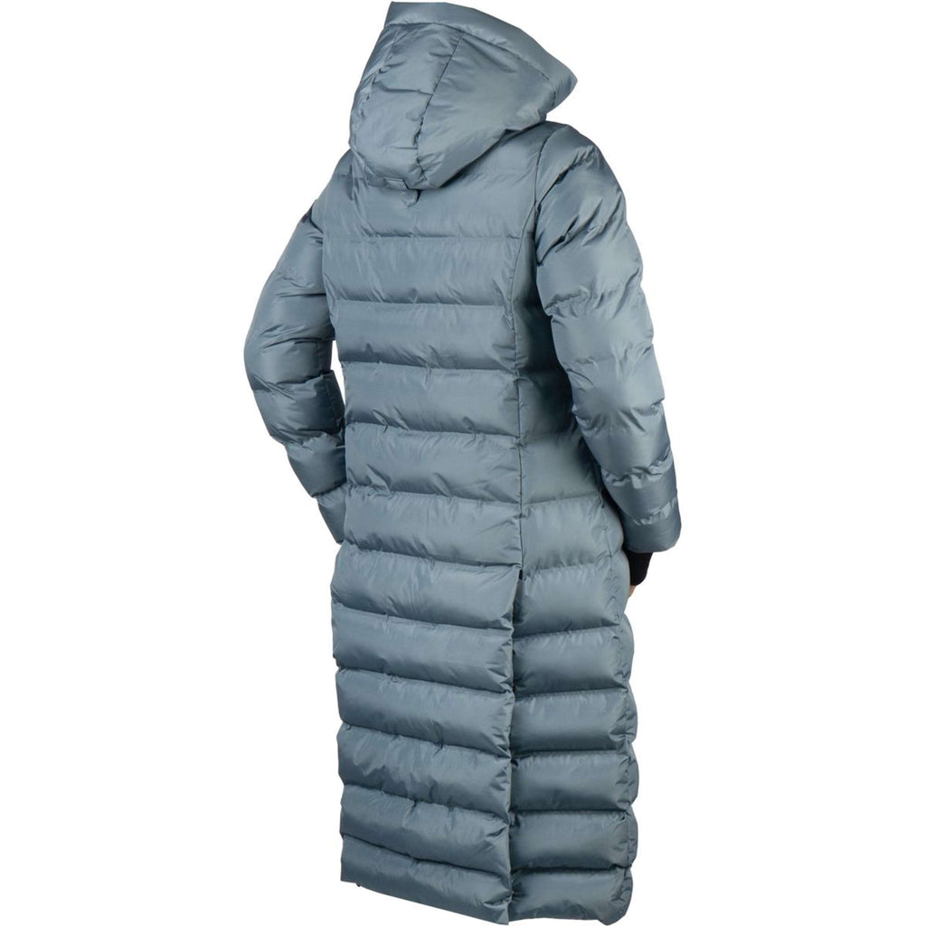 EQPRO Manteau Matelassé Long Eloise Blue Mist