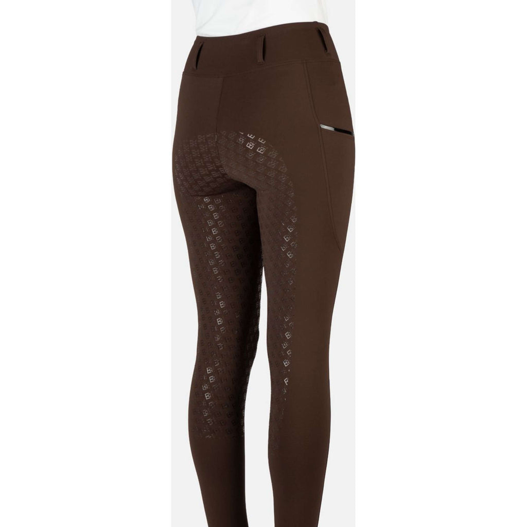 EQPRO Legging d'Équitation Mindy Full Grip Chocolat