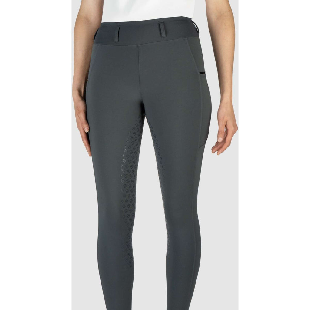 EQPRO Legging d'Équitation Mindy Full Grip Shadow Steel