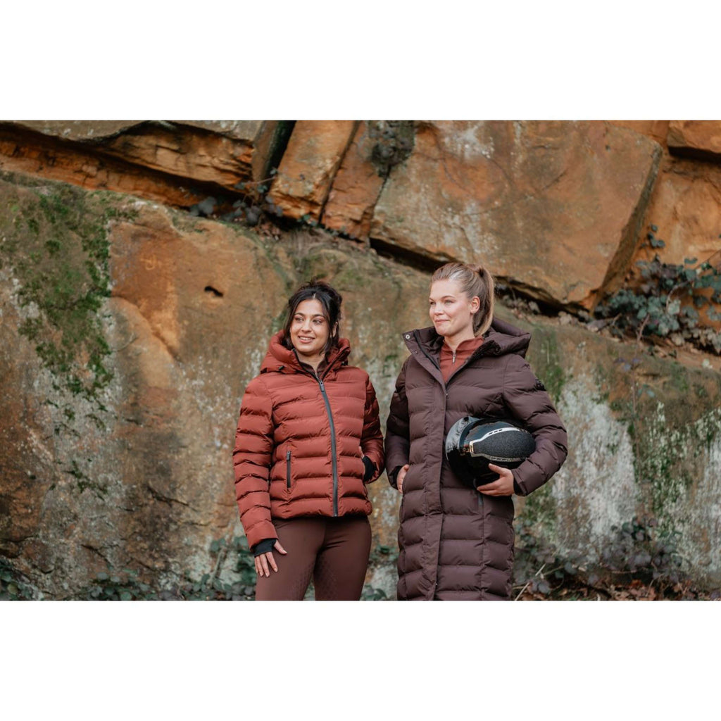 EQPRO Veste Matelassée Penelope Burnt Umber