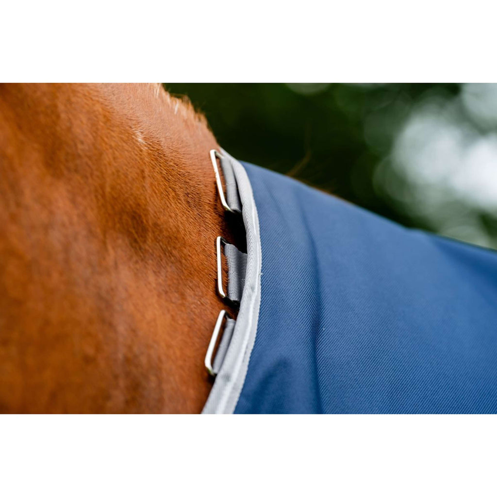 Amigo Couverture Turnout Bravo 100g Navy/Titanium Grey