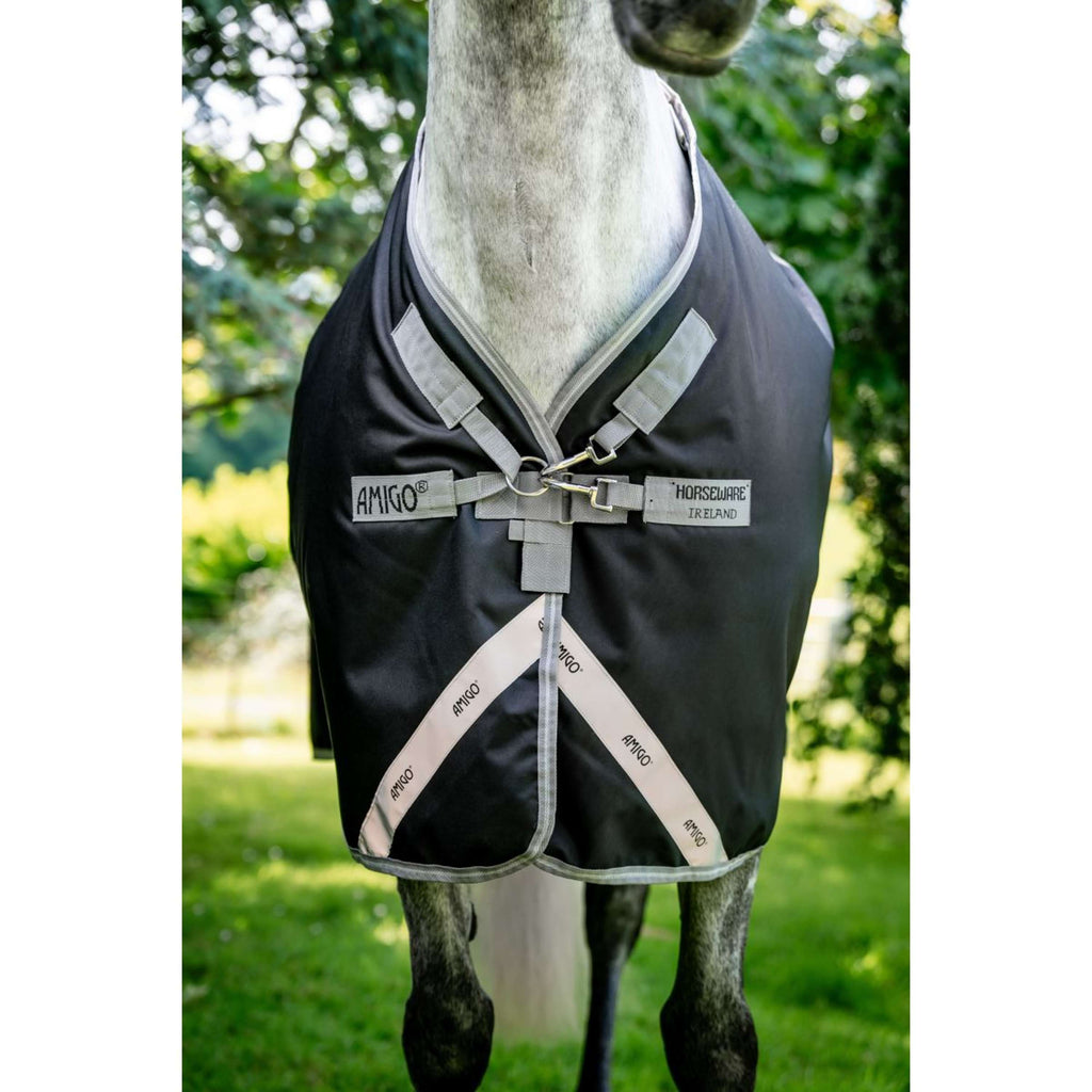Amigo Chemise Turnout 1200D XL 150g Black/Titanium Grey/Silver