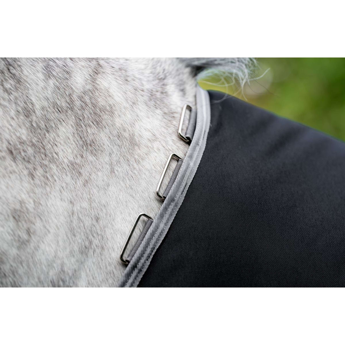 Amigo Chemise Turnout 1200D XL 150g Black/Titanium Grey/Silver