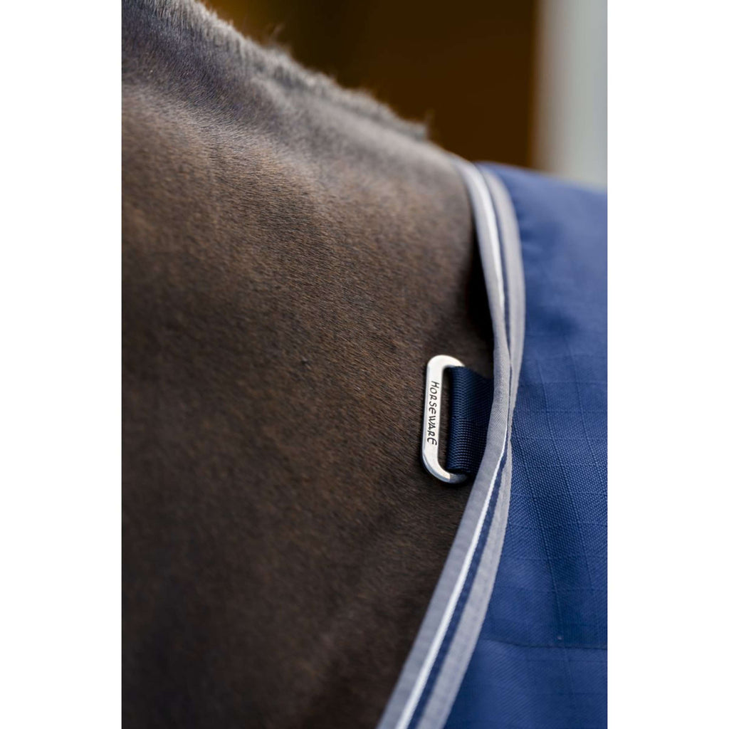 Rambo Couverture d'Écurie 200g Navy/Thunderstorm Grey/Silver