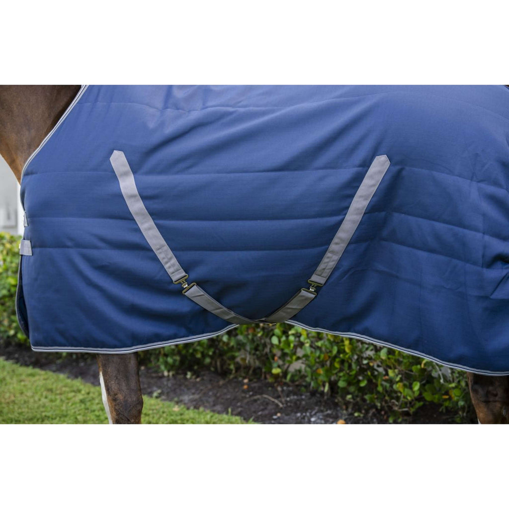 Rambo Couverture d'Écurie 200g Navy/Thunderstorm Grey/Silver