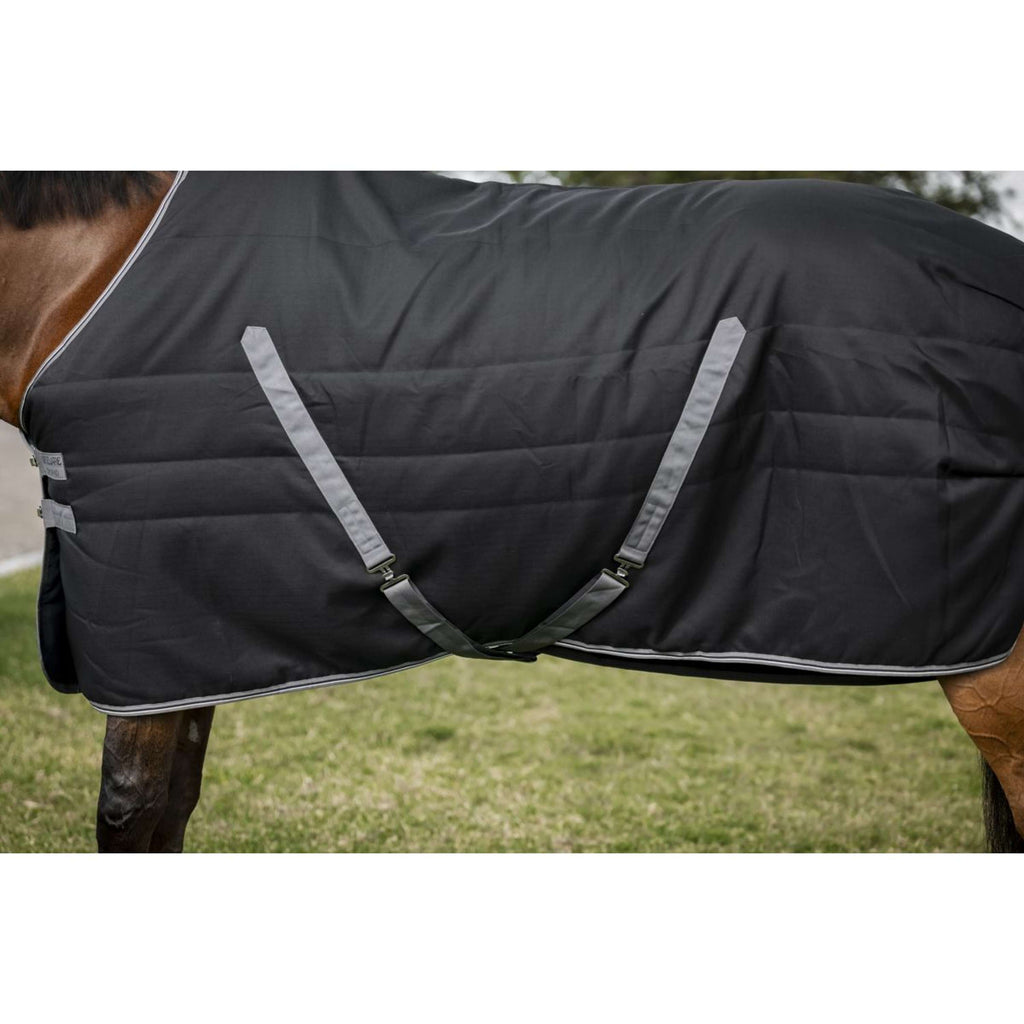 Rambo Couverture d'Écurie 200g Black/Thunderstorm Grey/Silver