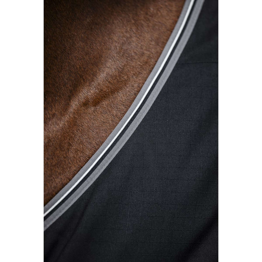 Rambo Couverture d'Écurie 200g Black/Thunderstorm Grey/Silver