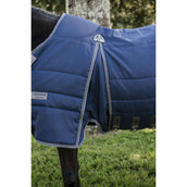 Rambo Optimo Couverture d'Écurie 400g Navy/Thunderstorm Grey/Silver