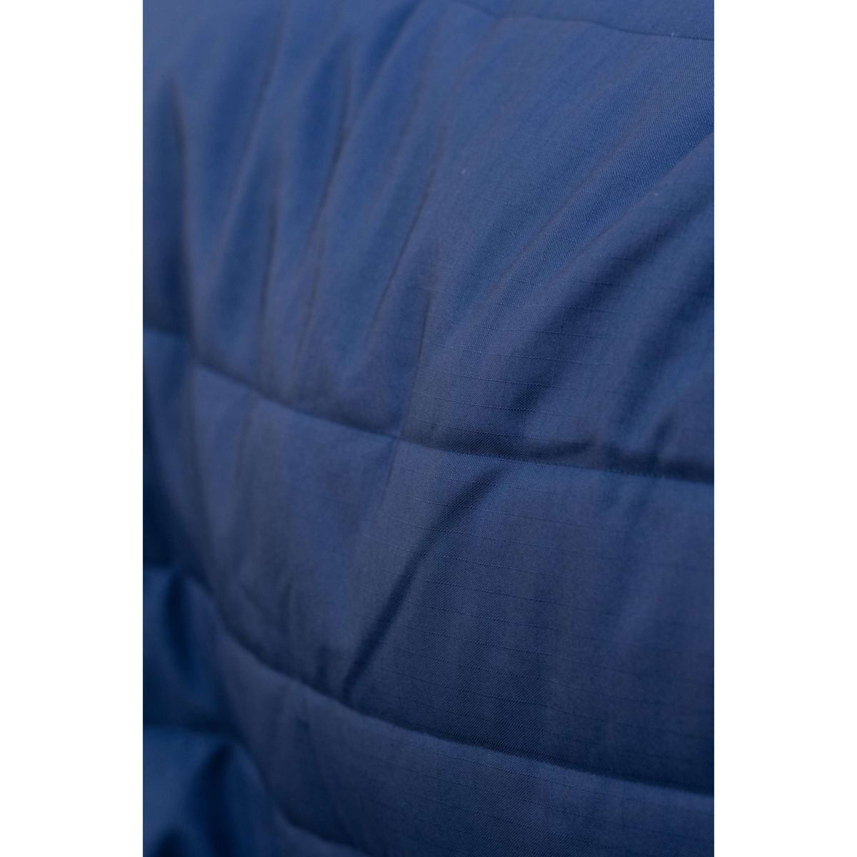 Rambo Optimo Couverture d'Écurie Plus 400g Navy/Thunderstorm Grey/Silver