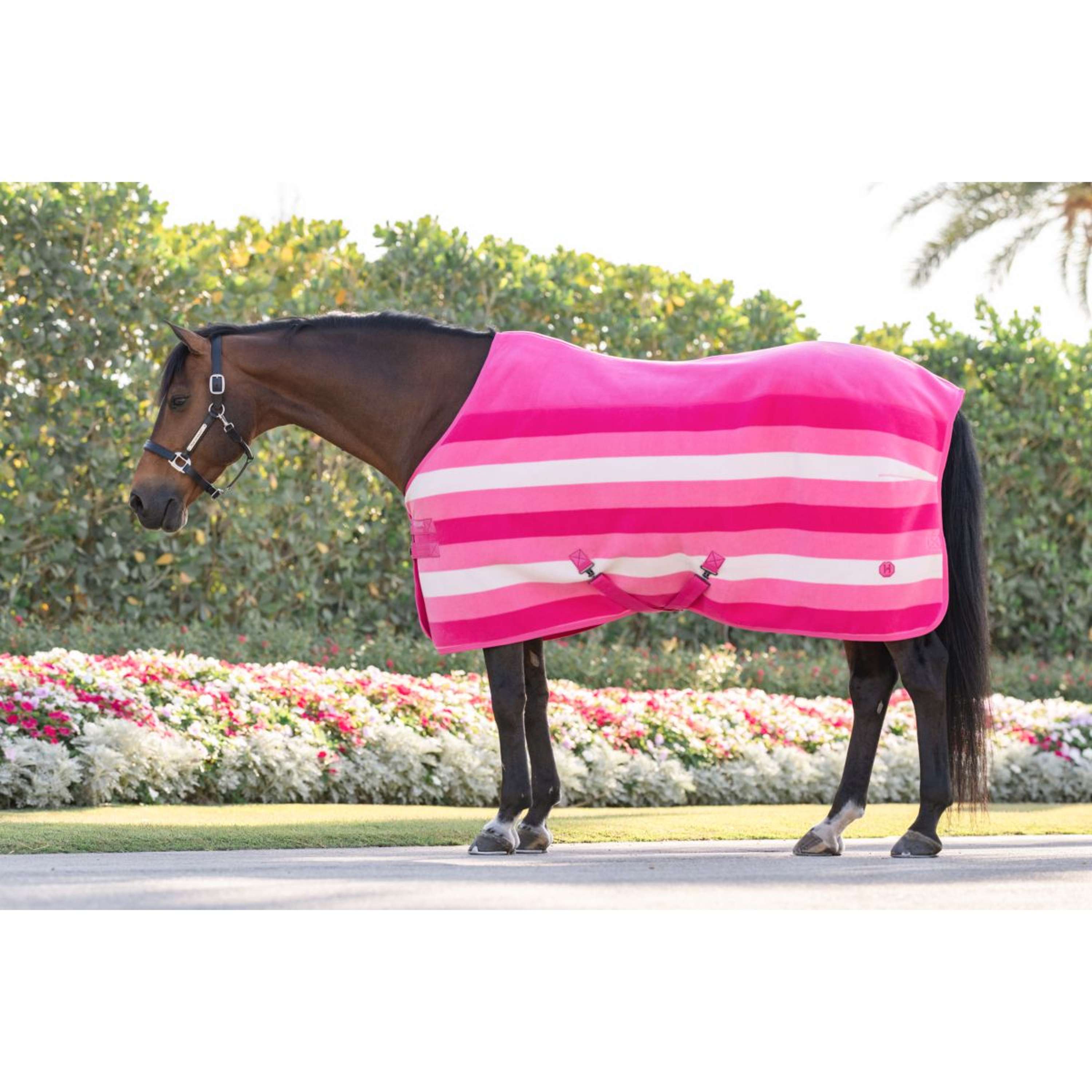 Horseware Fleece Cooler Newmarket Witney Pink