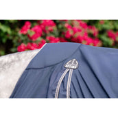 Rambo Optimo Couverture d'Écurie New Navy/Thunderstorm Grey/Silver