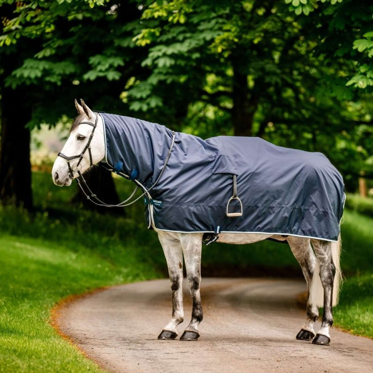 Horseware Couvre-reins Imperméable Newmarket Witney Navy